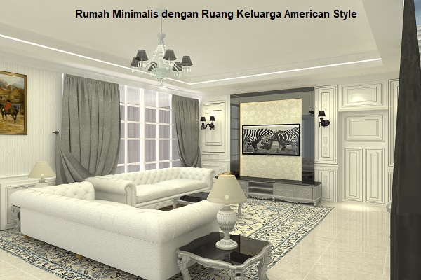 Ruang Keluarga American Style