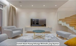 Contoh Desain Ruang Keluarga Minimalis