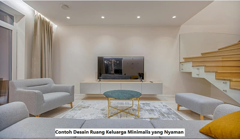 Contoh Desain Ruang Keluarga Minimalis