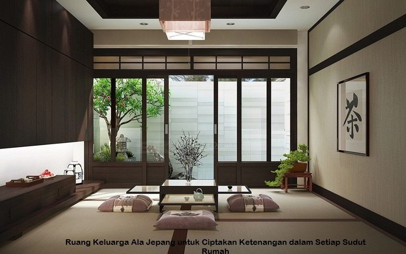 Ruang Keluarga Ala Jepang